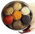 Chanaksha Trading 7 2 Spice Container Stainless Steel Round Spices Box Kitchen Masala Dabba - Spice Container - Masala