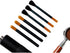 Grinder Brush Coffee Brush Grinder Cleaning Brush Dusting Espresso Brush Tool for Espresso Machine Toaster and Pollen Dual Head Brush with Aluminum Handle Ideal for Baristas and Kitchen Barista tools