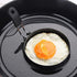 zeeooil 4 6" 4 3.5" Egg Rings Pcs Large Pancake Molds And Pcs Fried Egg Molds Stainless Steel Nonstick Egg Ring