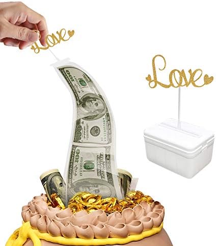 Cake Money Box, Small Money Pulling Cake Making Mold - 4.3X3.1X2.7 inch