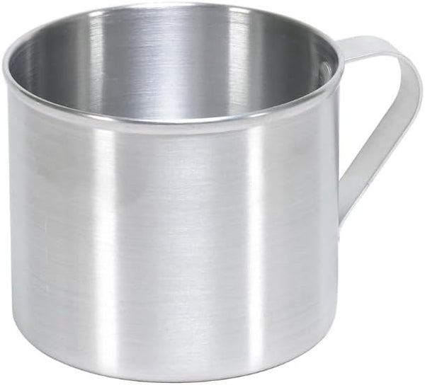 IMUSA USA R200-10WM Aluminum Mug for Stovetop or Camping, 0.7 Quart, Silver