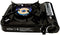 GAS ONE GS-3800DF Portable Gas Stove with Dual Spiral Flame, 11,000 BTU, Heavy Duty Clear Carrying Case, Black