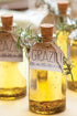 Nakpunar Boston Round Clear Glass Bottle with Cork, 8.5 Oz. - Ideal for Oils, Wedding Favors, and Bath Bubbles