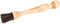 Iris Hantverk Birch Wood and Horsehair Mushroom Brush