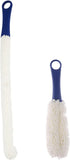 Bottle Cleaning Brush Set, 2 Different Sizes Flexible Scourer for Cleaning Wine Decanters, Goblets, Glasses