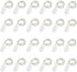 24 Pack 6.6ft 20 LED Mini String Lights - Silver Wire Starry Lights for DIY Wedding, Party, Festival, Halloween