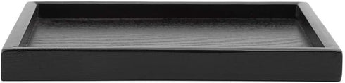 Solid Wood Serving Tray Rectangle Shape for Tea, Coffee, Drinks, Snacks, Meals, Breakfast, Dining Tableware (8.66 x