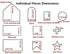 Gingerbread House Cookie Cutter Set - 10 PCS 3D Christmas House Kit with Gift Box Packaging