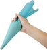 Jennice House Silicone Pastry Bags Set, 3 Pack of 16 inch Reusable Icing Piping Bags for Baking