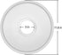 Flexzion Dehydrator Fruit Roll Trays, Round Nonstick Sheets (11 7/8 Inch), 2 Pack