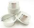KitchenDance Disposable Colored Aluminum Foil Mini Baking Cups - 1.5 Ounces Round Foil Cup for Desserts, 100 Count