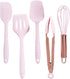 Amosfun 5pcs Mini Kitchen Utensil Set, Kids Kitchen Tools Learning Toy Whisk, Spatula, Tongs, Spoon