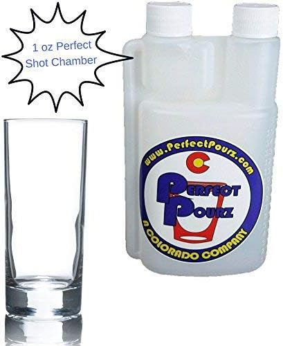8 Ounce Plastic Liquor Flask with Built-in 1/2 Ounce Shot Glass