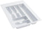 Rev-A-Shelf GCT-2W-52 Medium Glossy White Cutlery Tray Drawer Insert