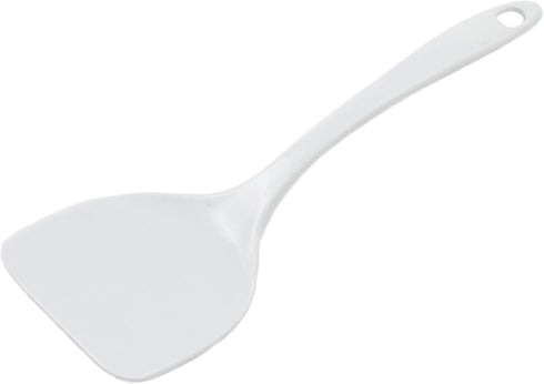 Chef Craft Basic Melamine Jumbo Turner/Spatula - 11.75 inch, White