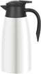 70oz Thermal Coffee Carafe, Insulated Coffee Thermos Airpot, Double Walled Vacuum Flask for Hot Beverage Dispenser