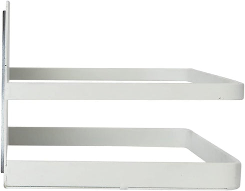 Household Essentials Metal Spice Organizer - Magnetic, White