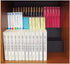 Asrnten (2Levels, Kobe Cardboard Co., Ltd Bookshelf Innovation Made in Japan, Manga organizing kit Black)