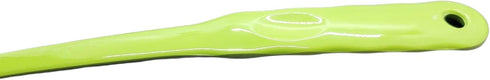12.5" Long Handled Colorful Melamine Slotted Serving Spoon (Green, 1 Pack)