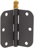 Door Hinge Heads Decorative Topper - Magnetic Hinge Head Dog Set of 6 for Home Decor