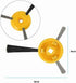 6 Pack Vacuum Brush Replacement Side Brushes for Shark ION Robot Vacuum Models RV700, RV720, RV750, RV750C, RV755. Replace Part RVFFK700 and RVSBK700 Compatible with Shark ION Robot Vacuum by LinaLife