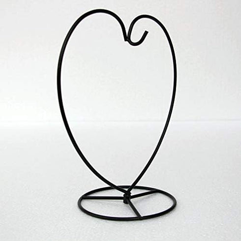 YY YEARCHY Elegant Iron Plant Stand for Hanging Terrariums - Big Heart Design