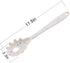 Silicone Pasta Fork (11.5"), High Heat Resistant to 480°F, Hygienic One Piece Design, Spaghetti Strainer