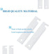 8PCS WE3M51 WE3M52 Clothes Dryer Replacement Kit, Teflon and Nylon Drum Bearing Slide