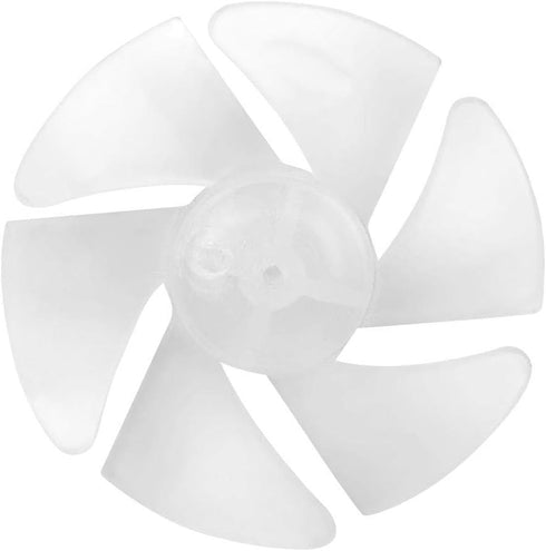 10Pcs Mini Plastic Fan Blades, Small Power Hair Dryer Fan Leaves Motor Accessories Replacement