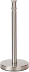 Free Standing Paper Towel Holder with Heavy Weighted Stainless Steel Base, Countertop (Brushed Nickel)