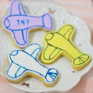 Airplane Biscuit Cookie Cutter, Stainless Steel