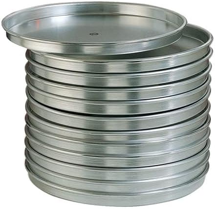 American Metalcraft HA80102 Straight Sided Pan, 14 Gauge Thickness, 10" Dia., 2" H, Aluminum