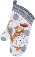 4 Piece Happy Cat Kitchen Set - 2 Terry Towels, Oven Mitt, Potholder