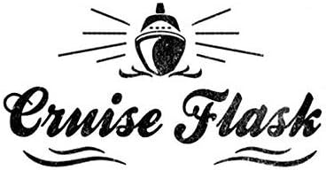 Concealable Reusable Cruise Flask Kit - Sneak Drinks Anywhere - 4 x 32 oz, 2 x 16 oz, 2 x 8 oz, 1 Funnel