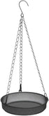 Wild Bird Feeder Tray, 7 Inch Hanging Steel Dish for Outdoor Garden & Yard, Strong Mesh Platform