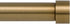 Ivilon Drapery Window Curtain Rod - 1 Inch End Cap Style Design - 28 to 48 Inch - Warm Gold Color
