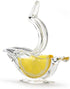 New Acrylic Manual Lemon Slice Squeezer, Portable Transparent Fruit Juicer, Hand Juicer for Orange Lemon