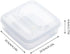 Sliced Cheese Container for Fridge, Clear Plastic Flip Lid Cheese Slice Storage Box, Refrigerator Organizer for Food