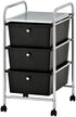 Urban Lifestyle 3 Tier Storage Cart, Black Color