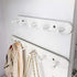 Extendable Sliding Wardrobe Hook Rail with Hardware Pull Out Closet Rod Organizer for Home, Office, Hotel