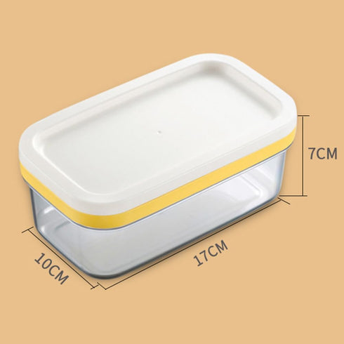 Butter Slicer Cutter,Butter Dish with Lid, Butter Slicer Cutter and Keeper Butter Slicer Container Easy Storage