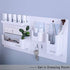 JDYOOMI Bedside Shelf Bedroom Dorm Room Rack Organizer Storage -Use as Kid Student Wall Shelf to Organize