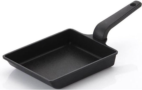 Tamagoyaki Japanese Omelette Egg Pan, Non Stick Coating, Square Frying Pan (14x20cm)