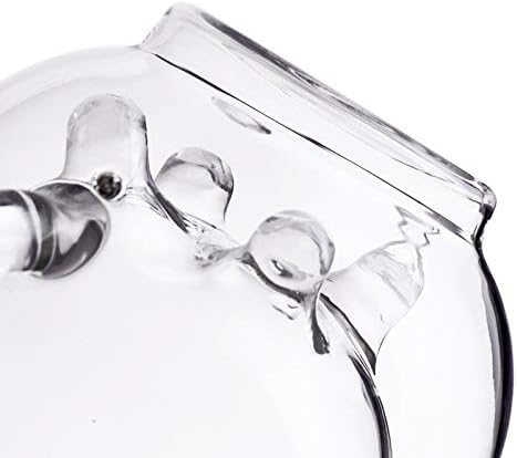 Double Wall Glass Cup, Creative Cute Calf Insulated Mugs, Thermo Coffee Milk Cups, 230ML/7.7oz