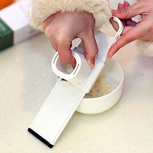 New 2 in 1 Ginger Garlic Slicer Cutter Shredder Kitchen Tools, Garlic Presses Grinding Grater