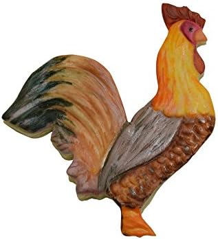 NCS Farm Animals Cookie Cutter Set - 4 Piece Tinplated Steel, Pig 3.75", Rooster 4", Cow 3.75", Horse 4"