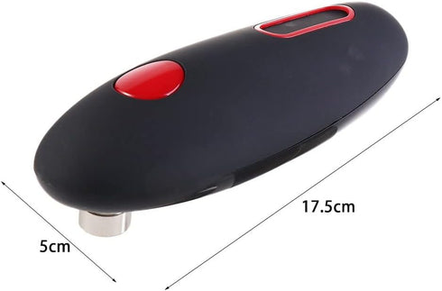 Automatic Electric Can Opener, Hands Free Battery Operated Electric Can Opener Portable Kitchen Automatic Can Opener for Seniors and Arthritis