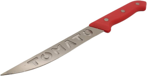 10" Serrated Stainless Steel Blade Tomato Slicing Knife Set - 2 Pack by Handy Housewares