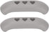 2 Pieces Silicone Hot Handle Holder, Heat Resistant Non Slip Pot Holders Cover for Frying Cast Iron Skillet (Gray)