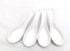 JapanBargain 1572x4 White Porcelain Soup Spoons - Japanese Chinese Rice Spoons, Pack of 4